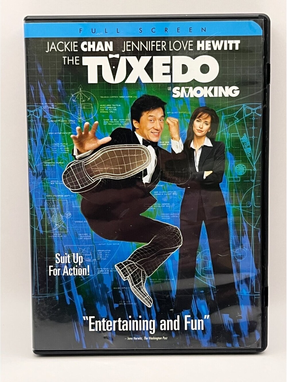 The Tuxedo DVD Full Screen Jackie Chan 2002 Action & Kevin Donovan